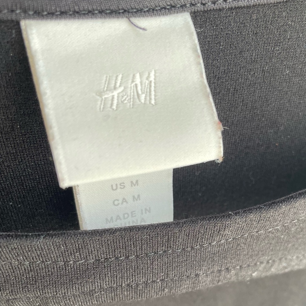 H&M Black Puff Sleeve Bodysuit - Picture 5 of 5